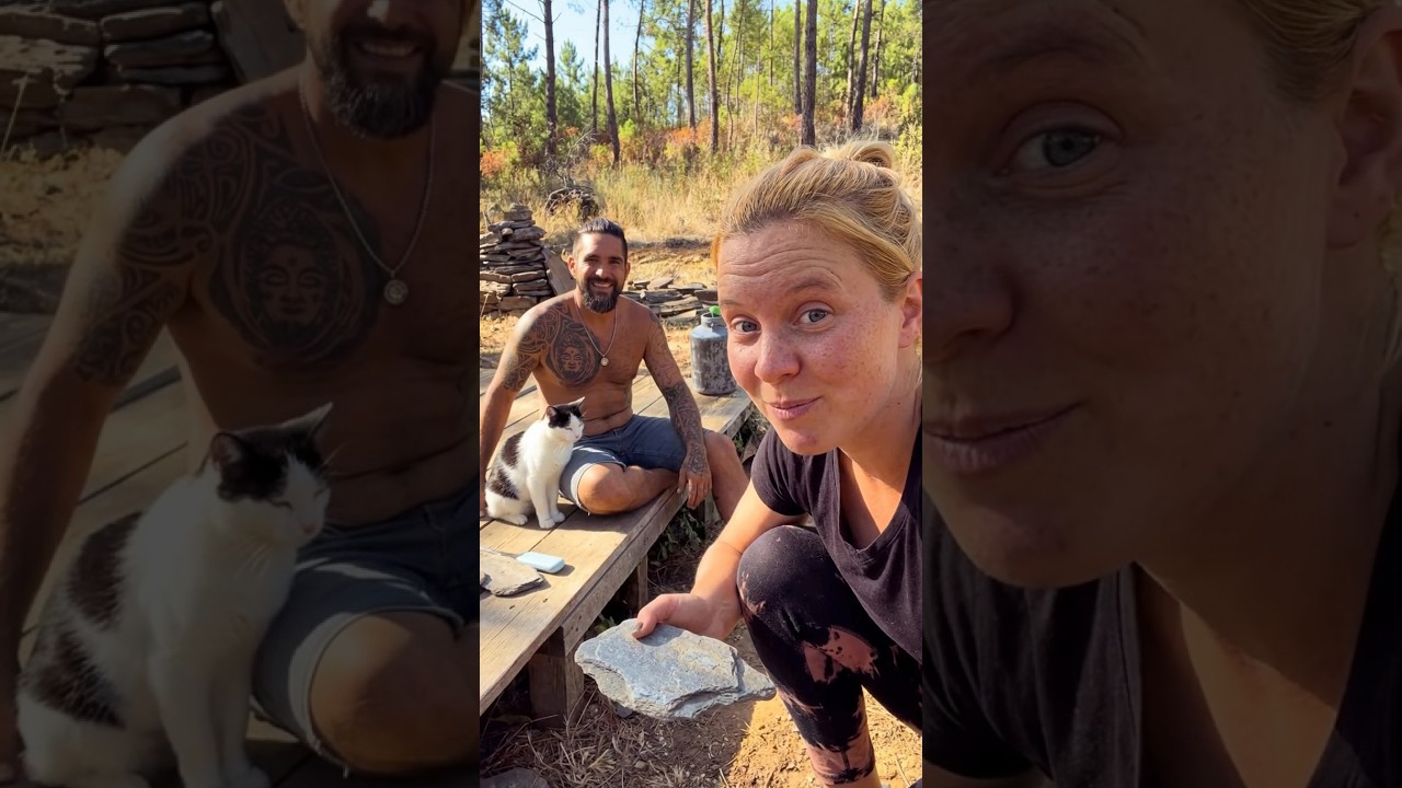 Steine stapeln oder Peanut knuffeln? | OFF GRID Portugal