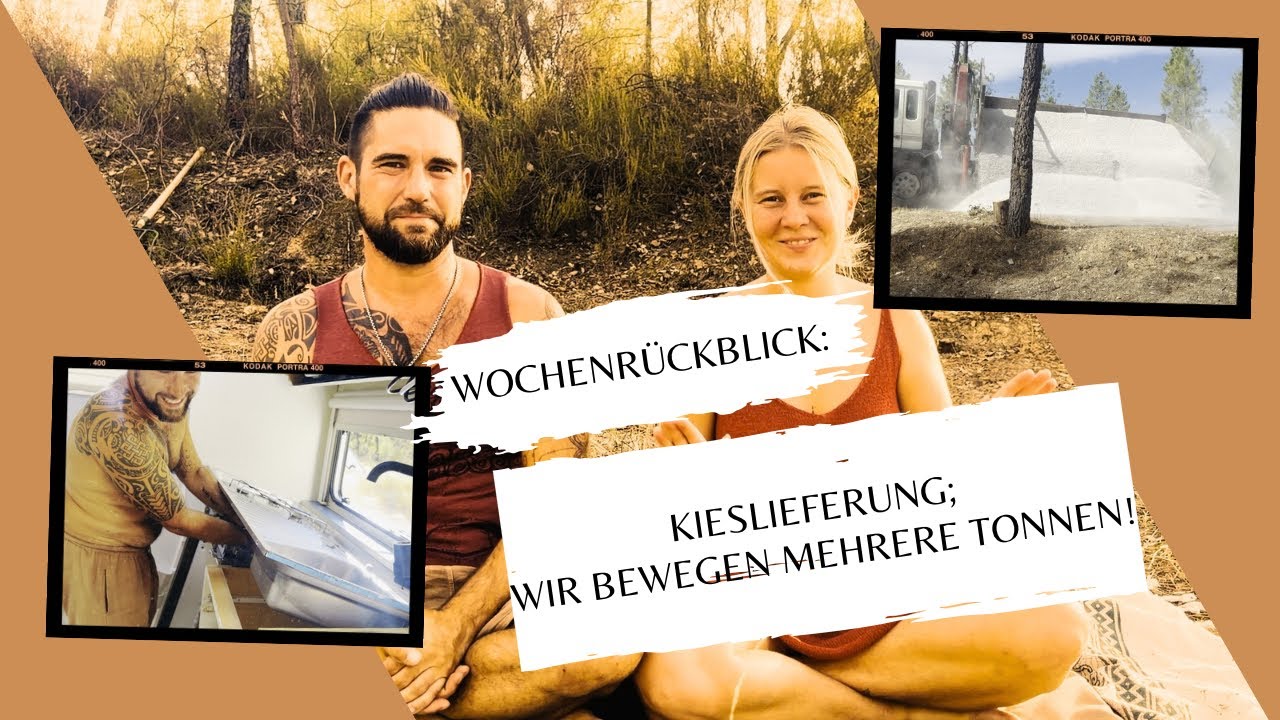 #2 Kieslieferung - wir bewegen 10t Stein